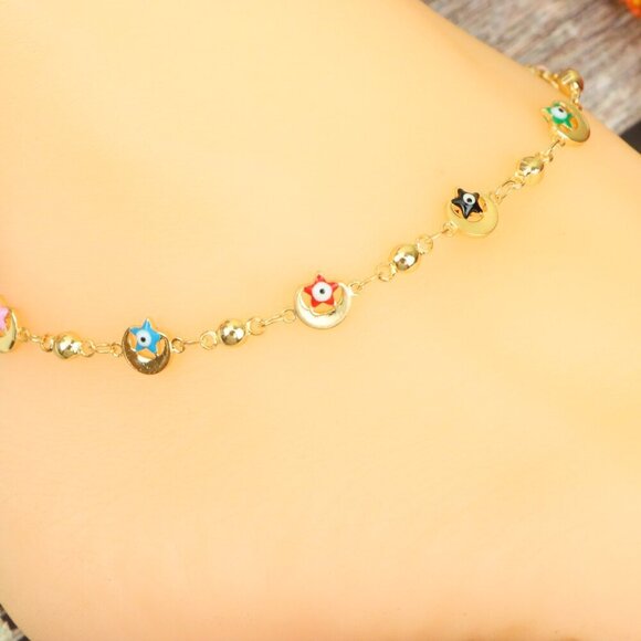 "Elegant Handmade Anklet – Delicate Jewelry for Women, MAR091940 - Picture 5 of 10